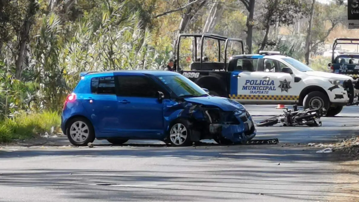 ACCIDENTES VIALES . l RICARDO SANCHEZ - EL SOL DE IRAPUATO (1)
